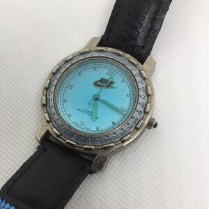 Blue Vintage Nike Air Sport Watch